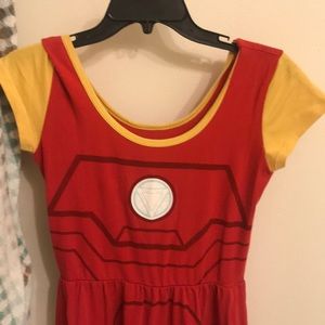 Iron Man dress marvel hot topic arc reactor